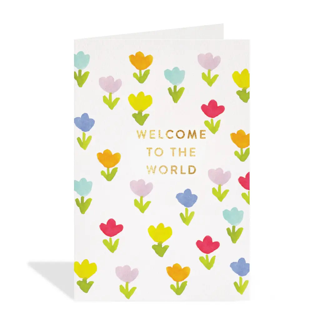 Baby Flowers Petite Card
