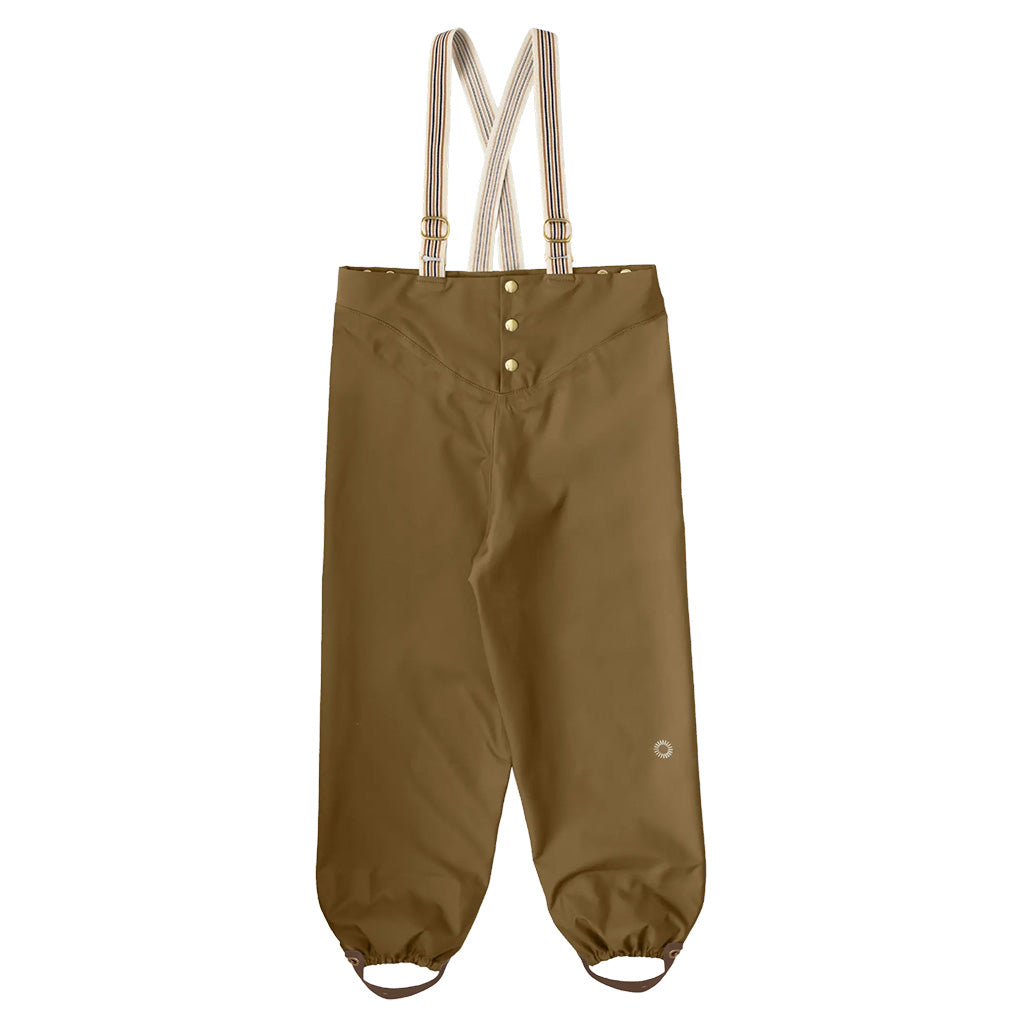 Fairechild Child Rain Pants Ochre Brown