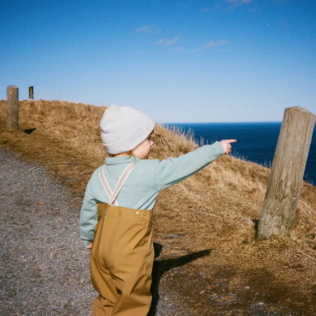 Fairechild Child Rain Pants Ochre Brown