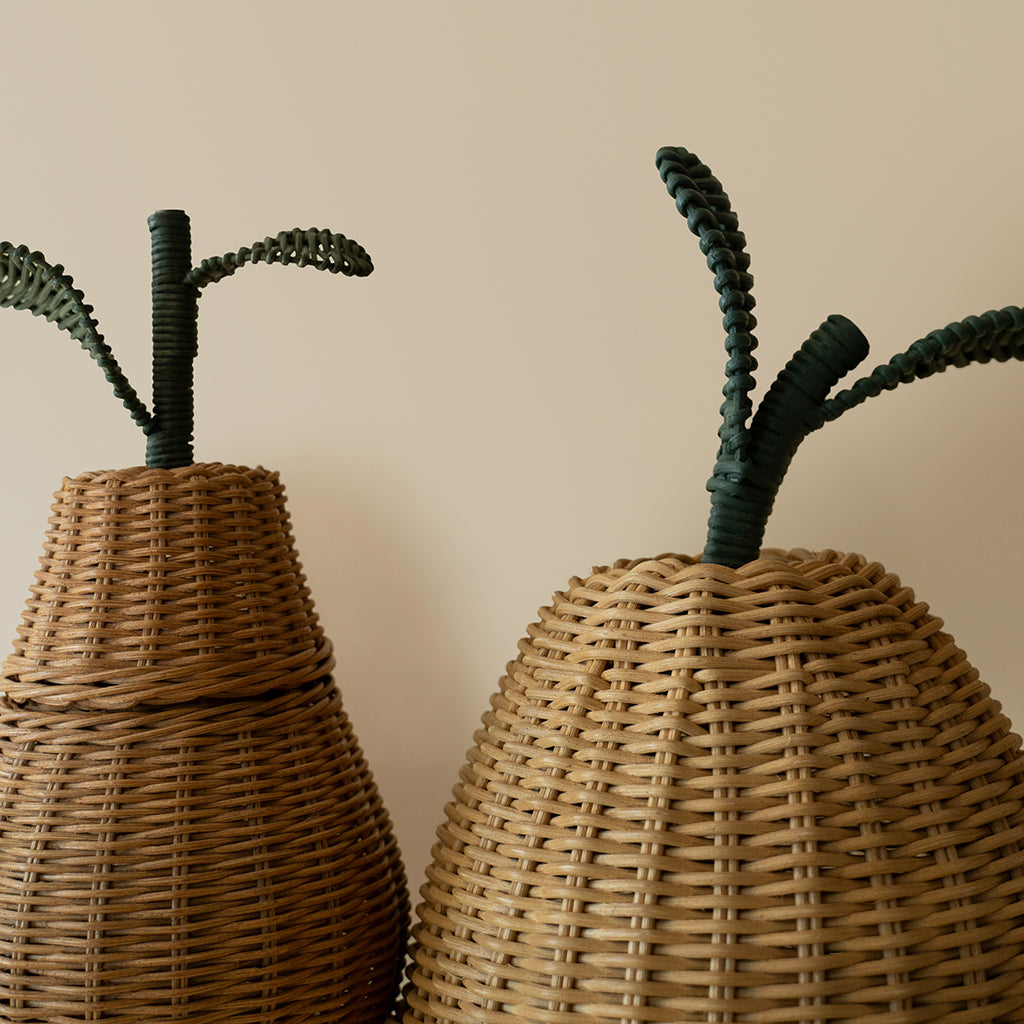Ferm Living Kids Pear Braided Storage Basket Small