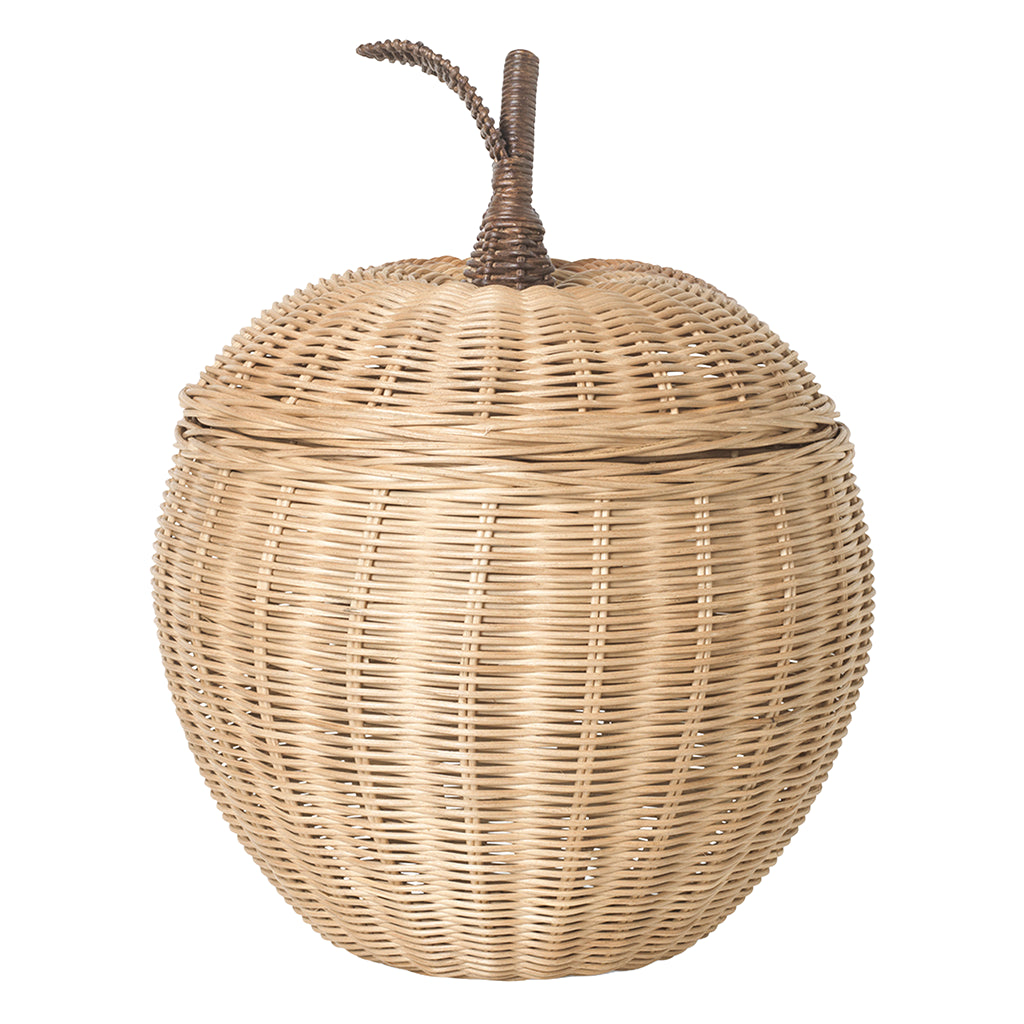 Ferm Living Kids Apple Braided Storage Basket Large