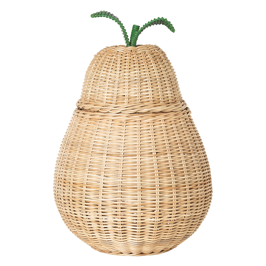 Ferm Living Kids Pear Braided Storage Basket Large