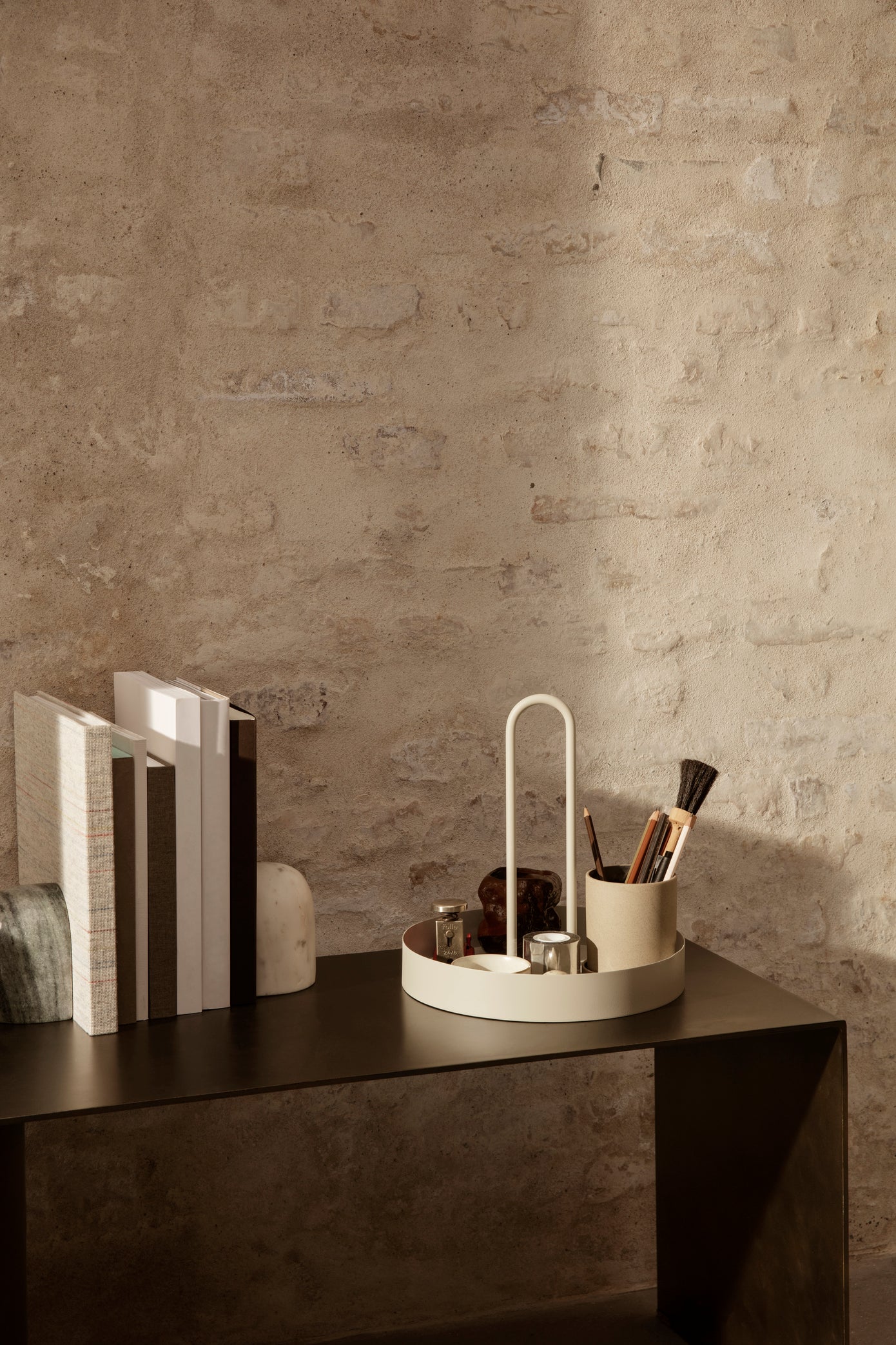 Ferm Living Outdoor Grib Tray Olive Green