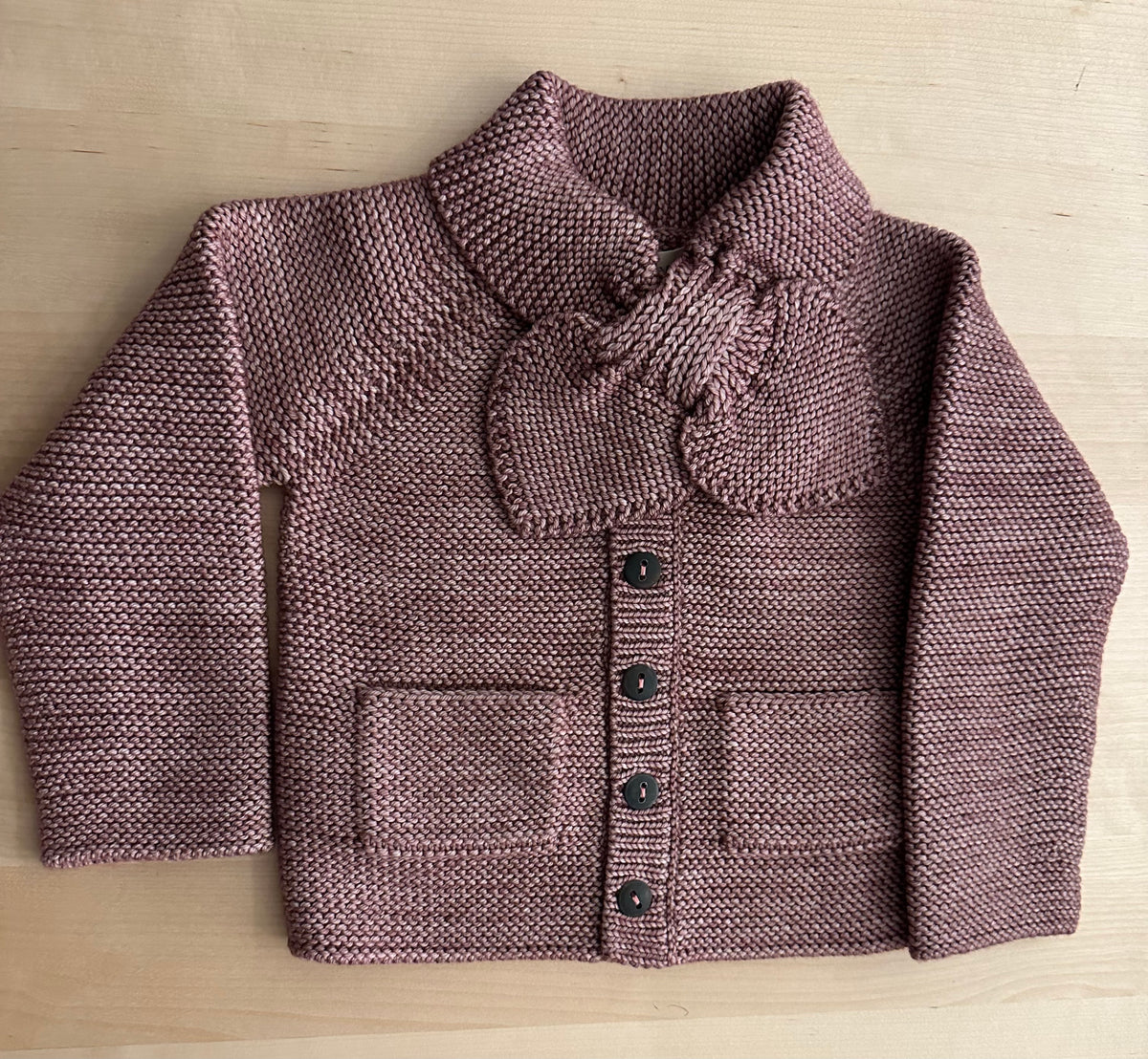 Misha & Puff Child Scout Cardigan Antique Rose - Advice from a