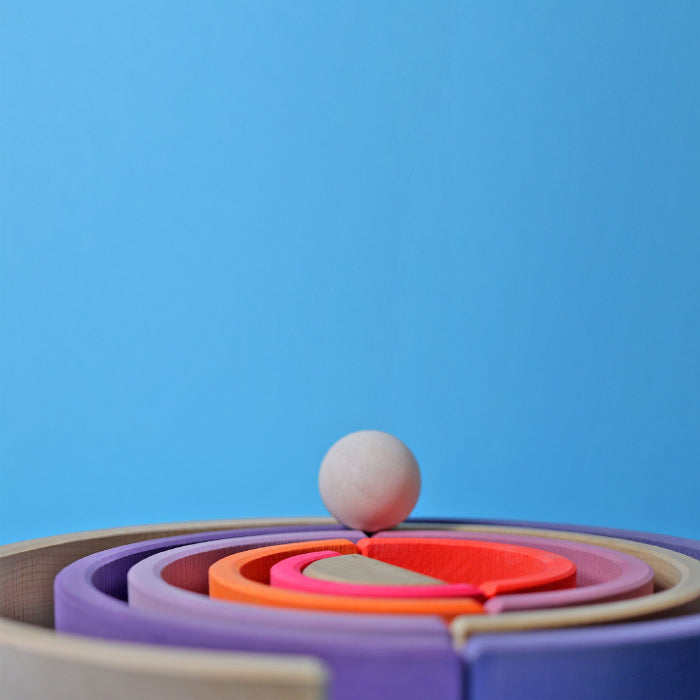 Grimm's Wooden Rainbow Neon Pink