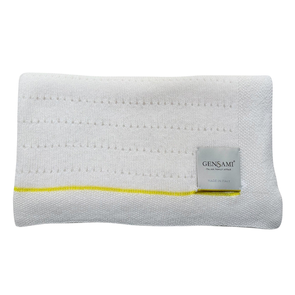 Gensami Baby Ultralight Cashmere Blanket White