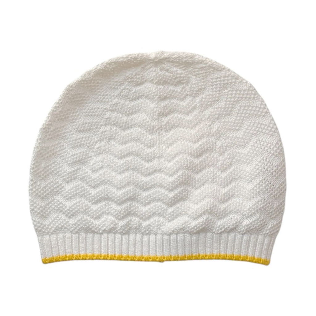 Gensami Baby Wave Knit Hat White