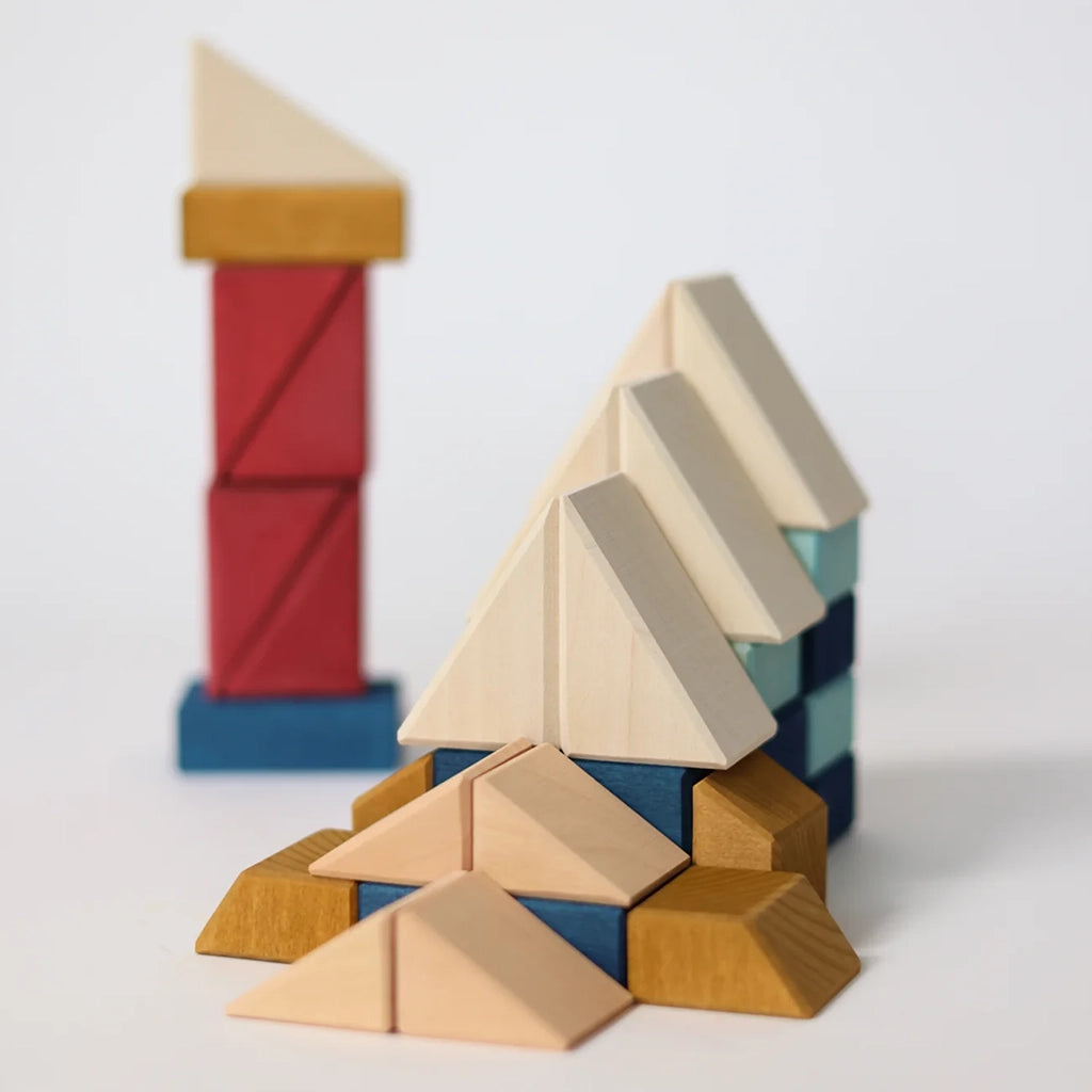 Grimm's Small Wooden Building Set Rhythm