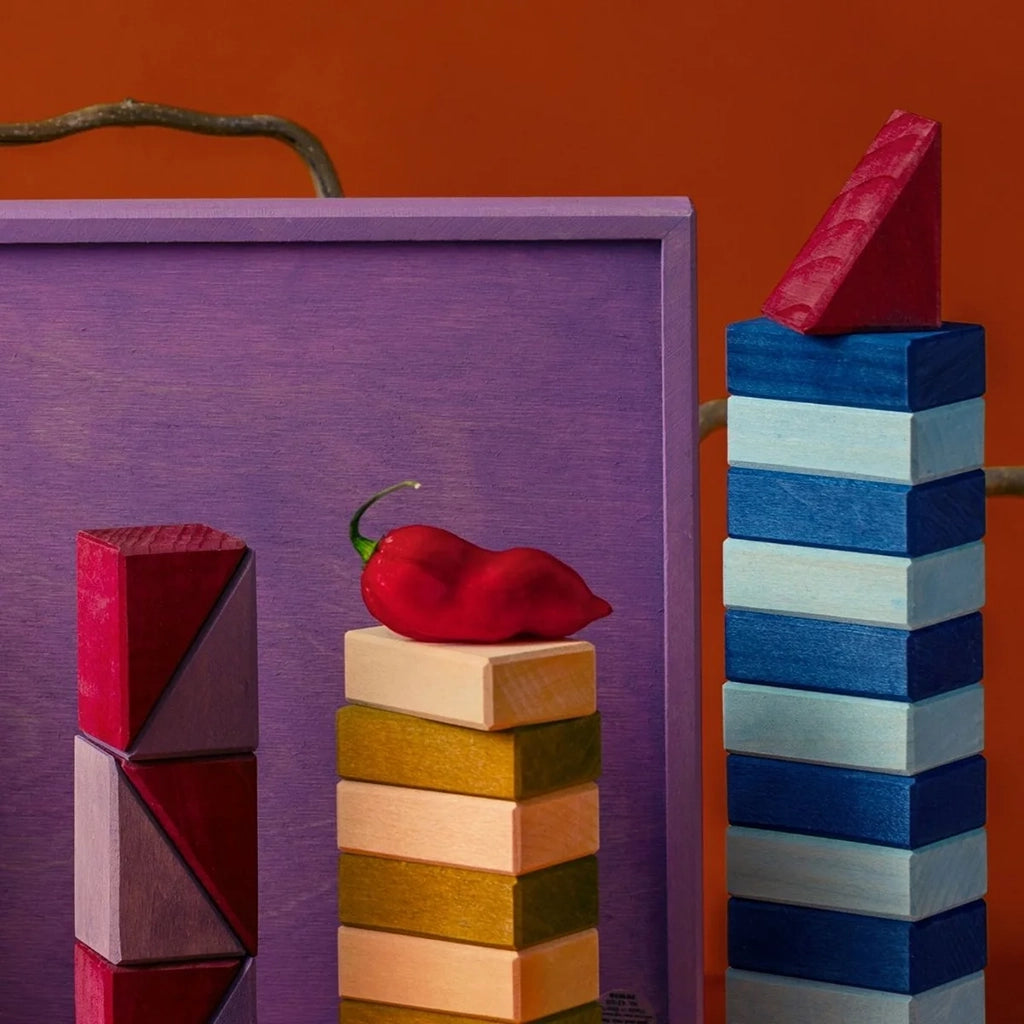 Grimm's Small Wooden Building Set Rhythm