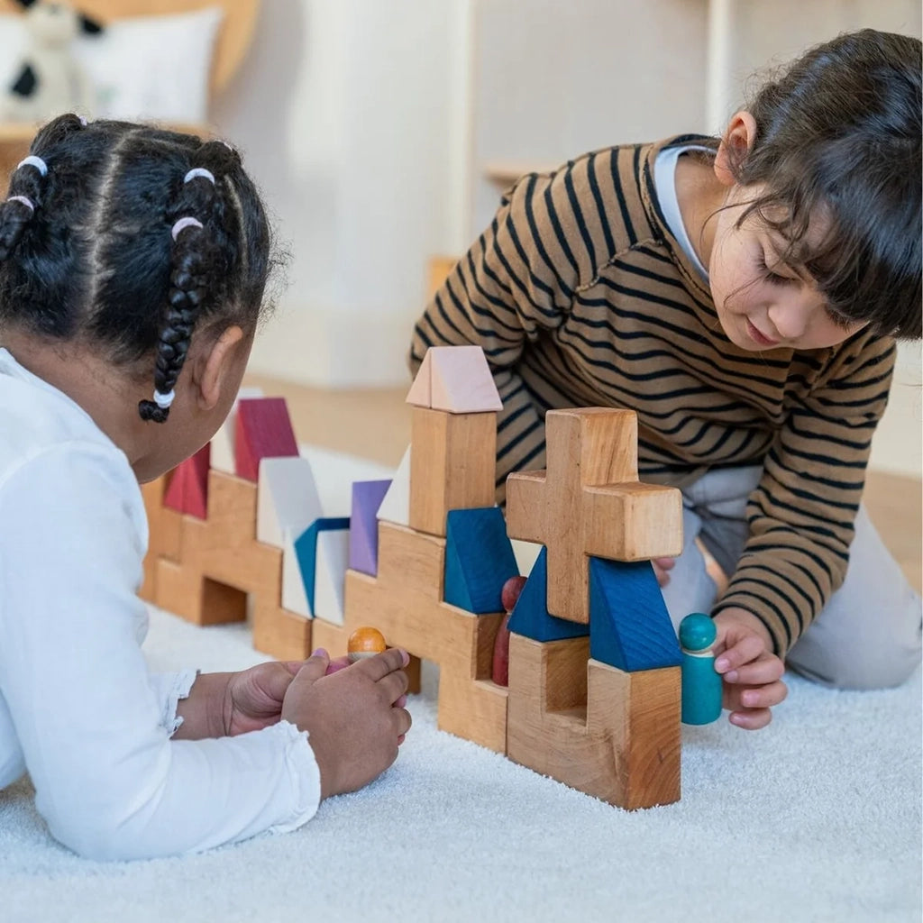 Grimm's Small Wooden Building Set Rhythm