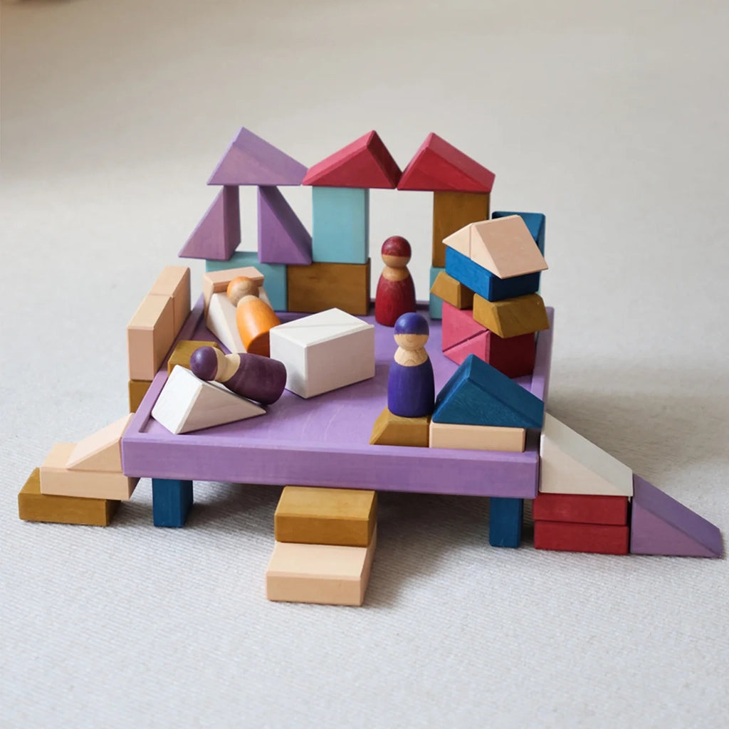 Grimm's Small Wooden Building Set Rhythm