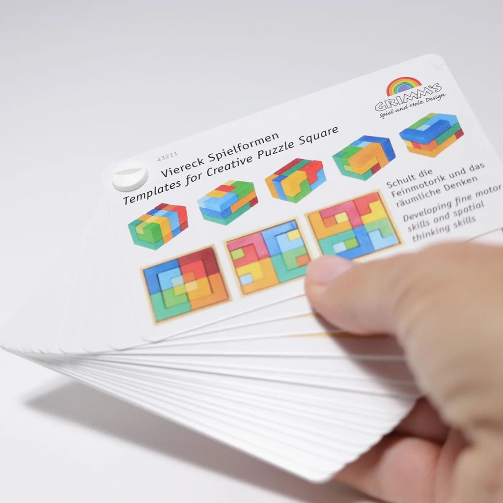 Grimm's Booklet For Creative Puzzle Square