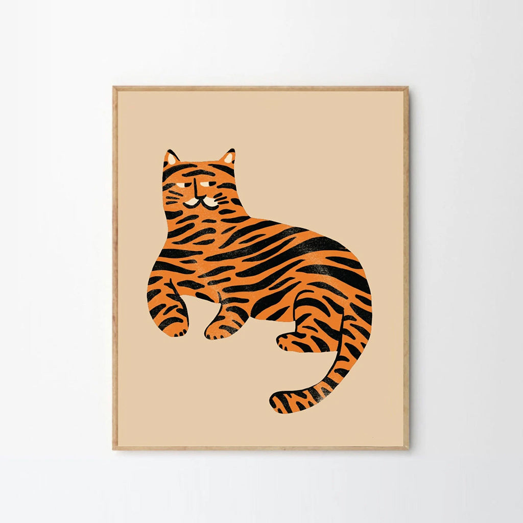 Hello from Toronto Tiger Print Large