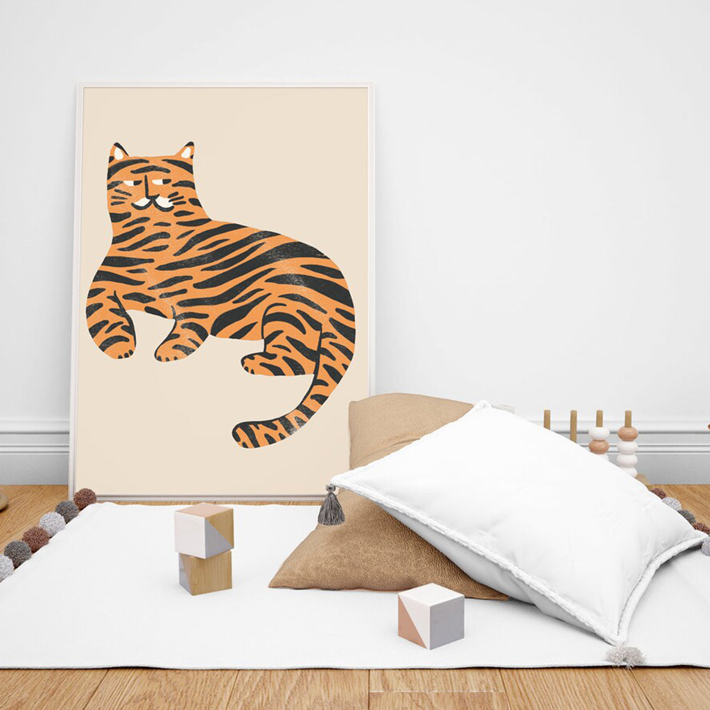 Hello from Toronto Tiger Print Large