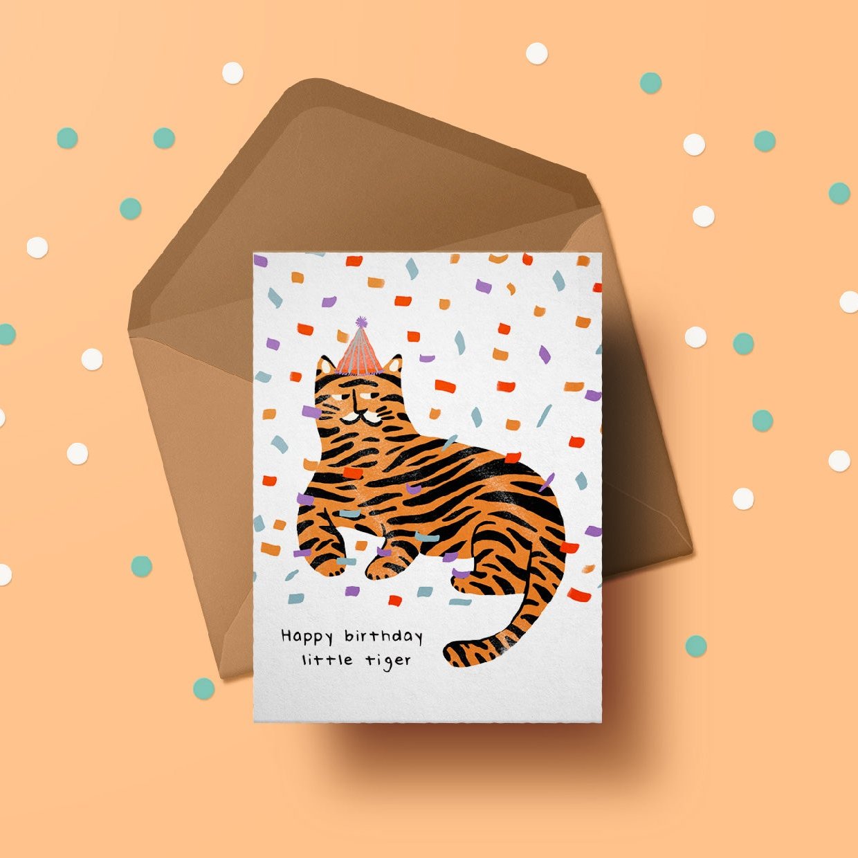 Hello from Toronto Happy Birthday Tiger Card