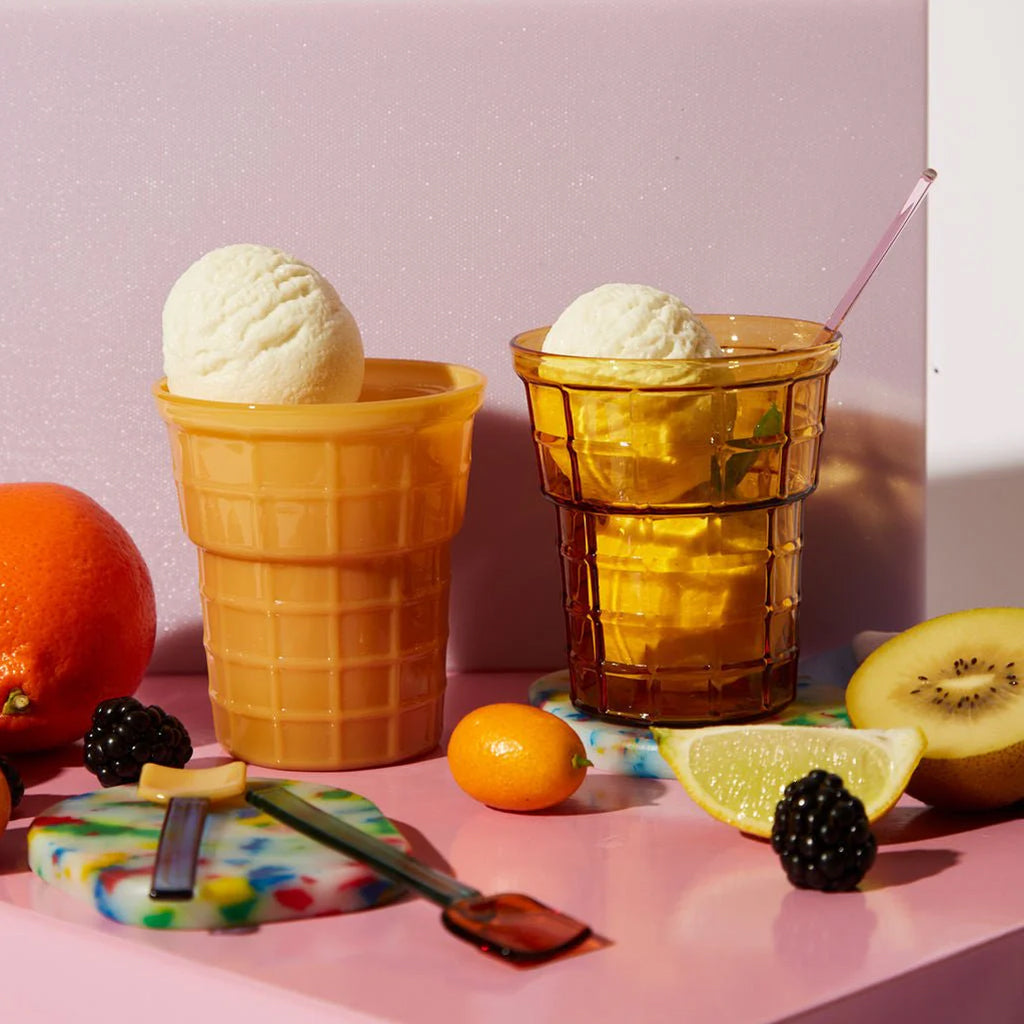 House of Nunu Coney Set of 2 Cups Yellow