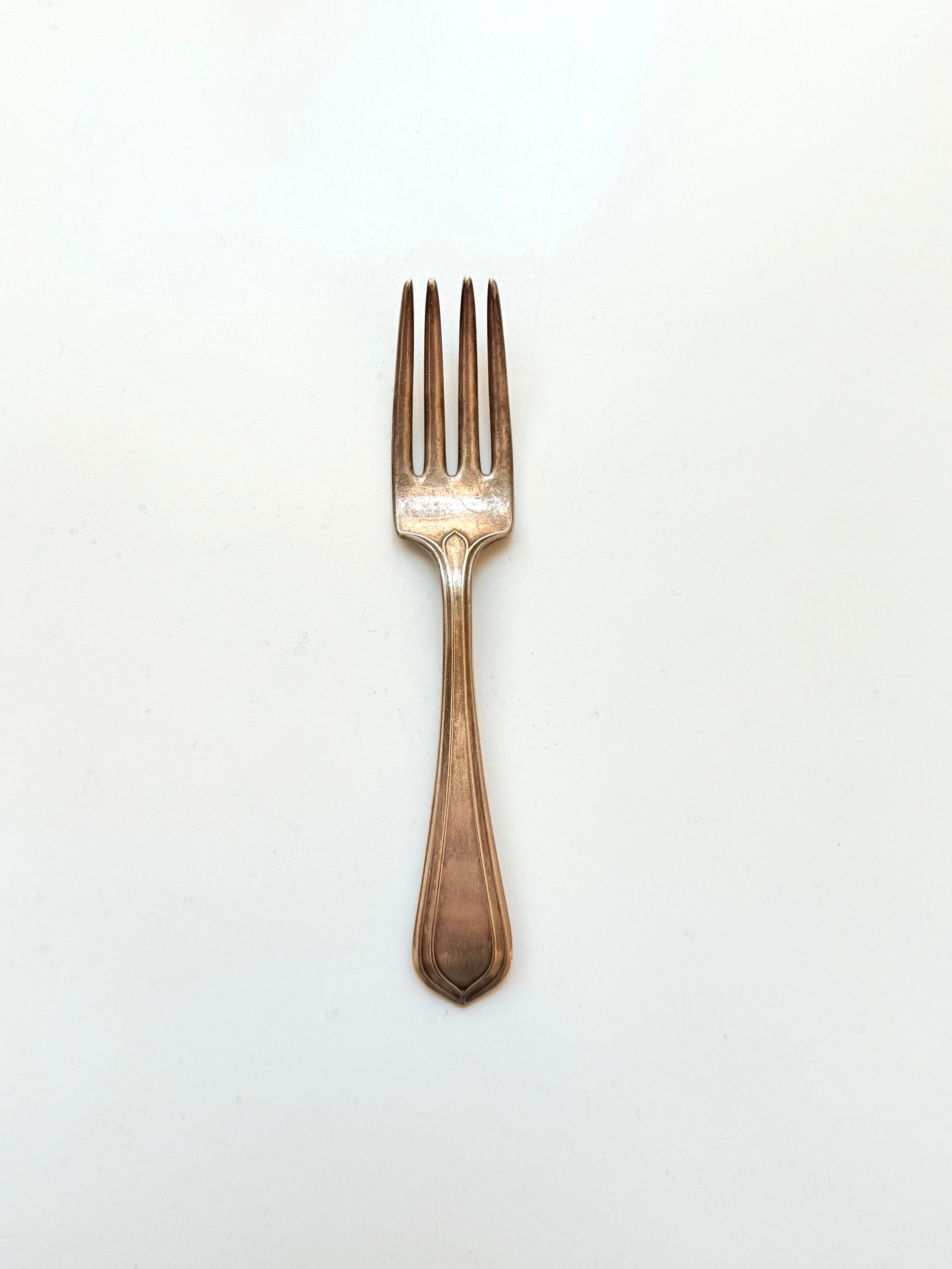 Vintage Sterling Silver Simple Fork