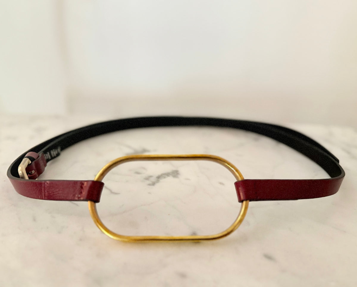 Rachel Comey Woman Cole Belt Scarlet Red