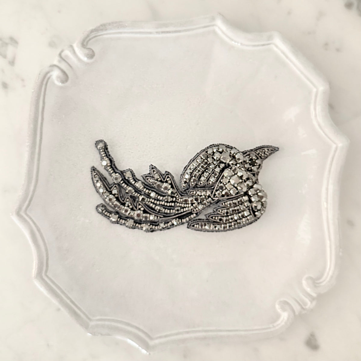 Rachel Comey Swallow Brooch Black