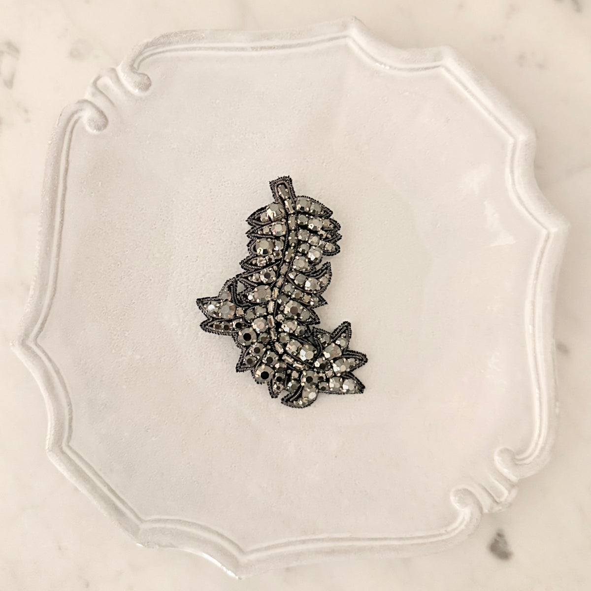 Rachel Comey Plume Brooch Black