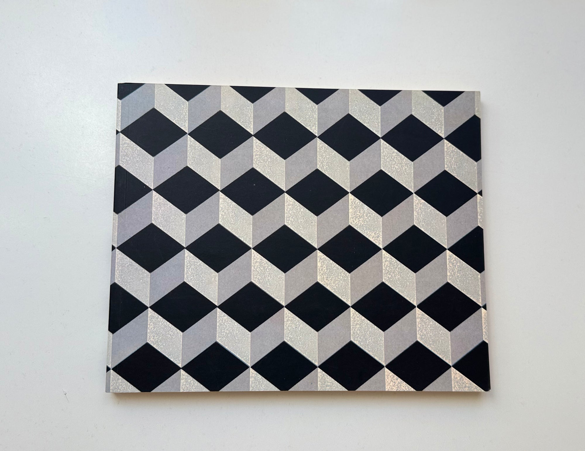 Astier De Villatte Stationery Notebook Italian Large Black and Grey