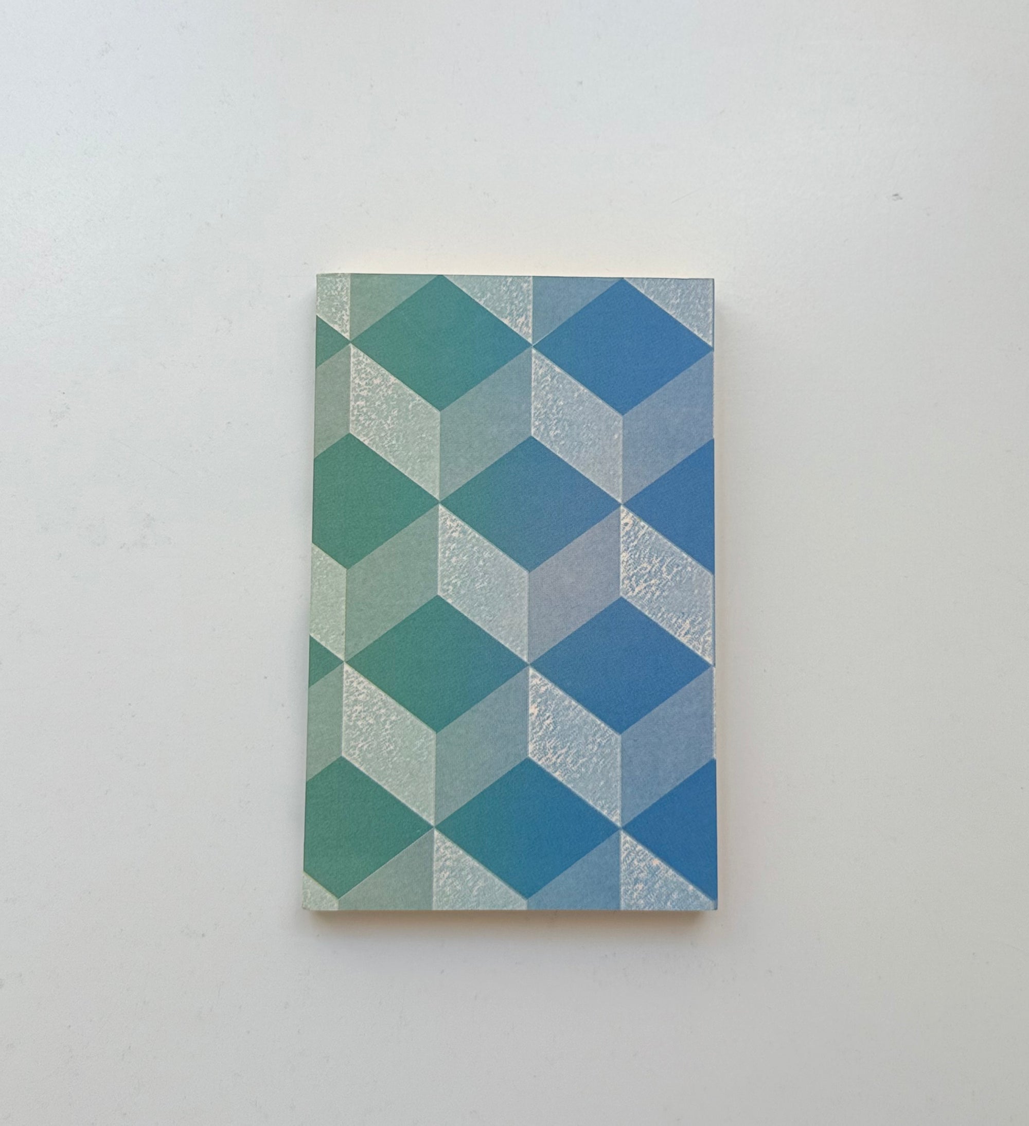 Astier De Villatte Stationery Notebook Small Blue and Green