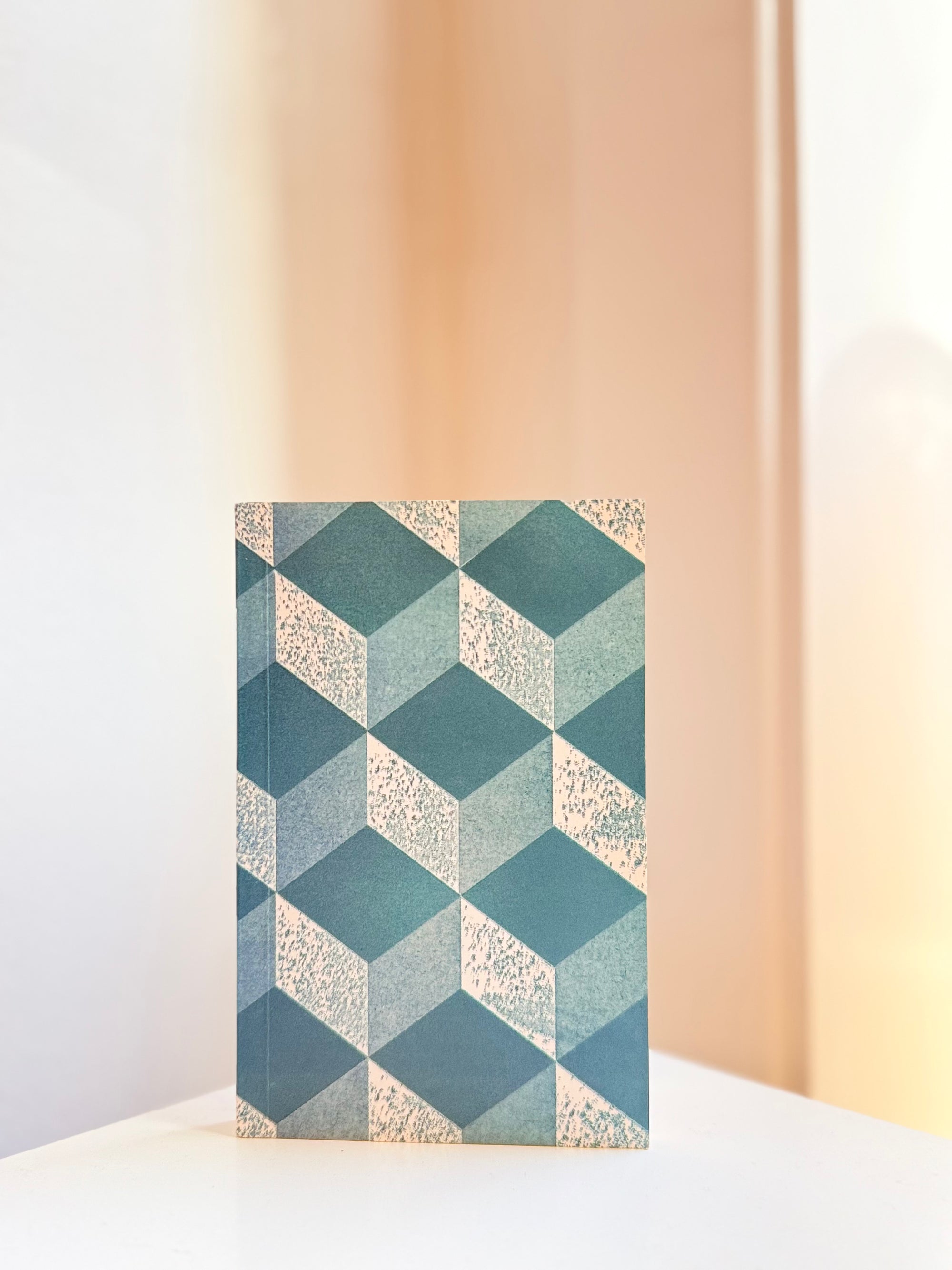 Astier De Villatte Stationery Notebook Small Turquoise Blue