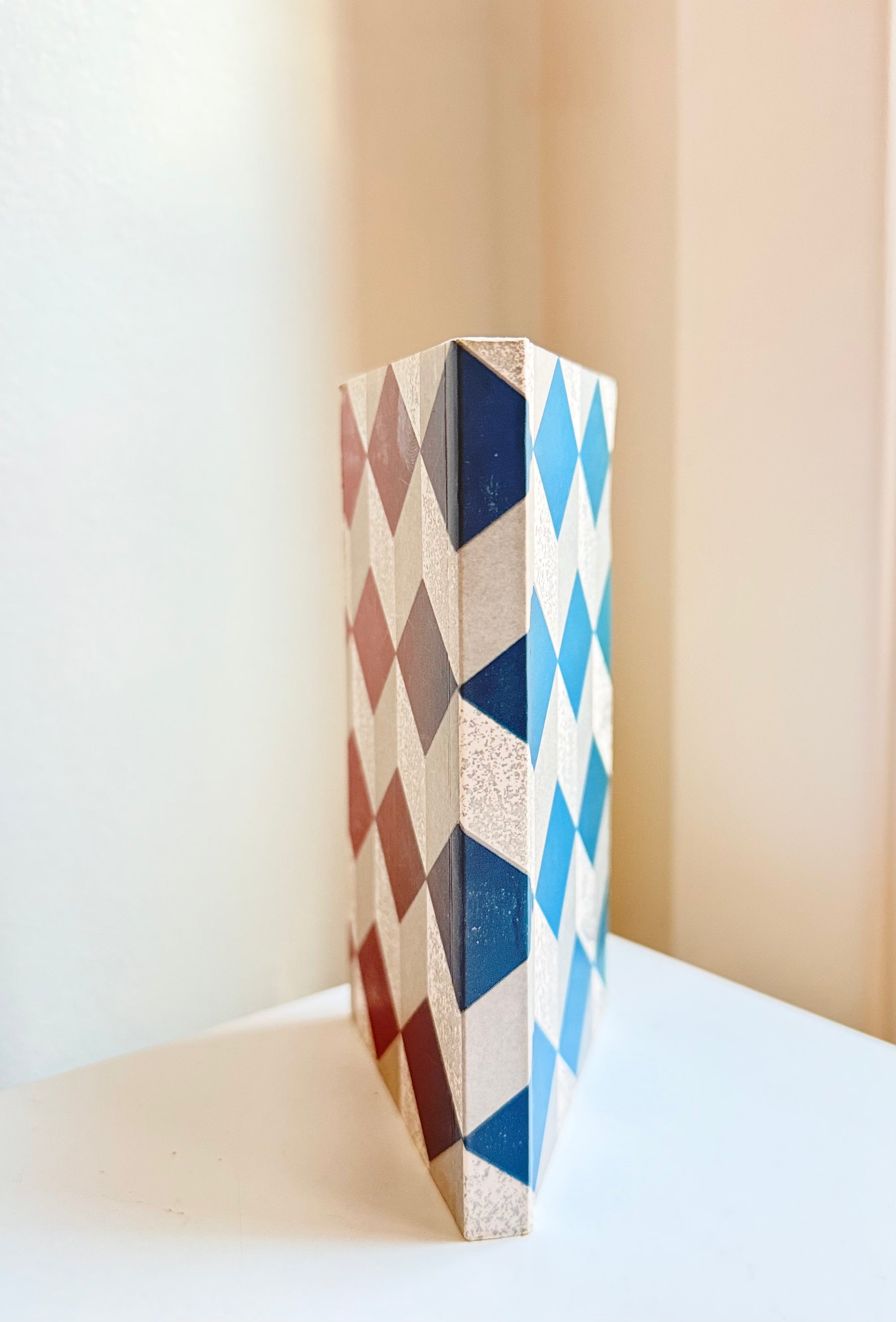 Astier De Villatte Stationery Notebook Small Red and Blue