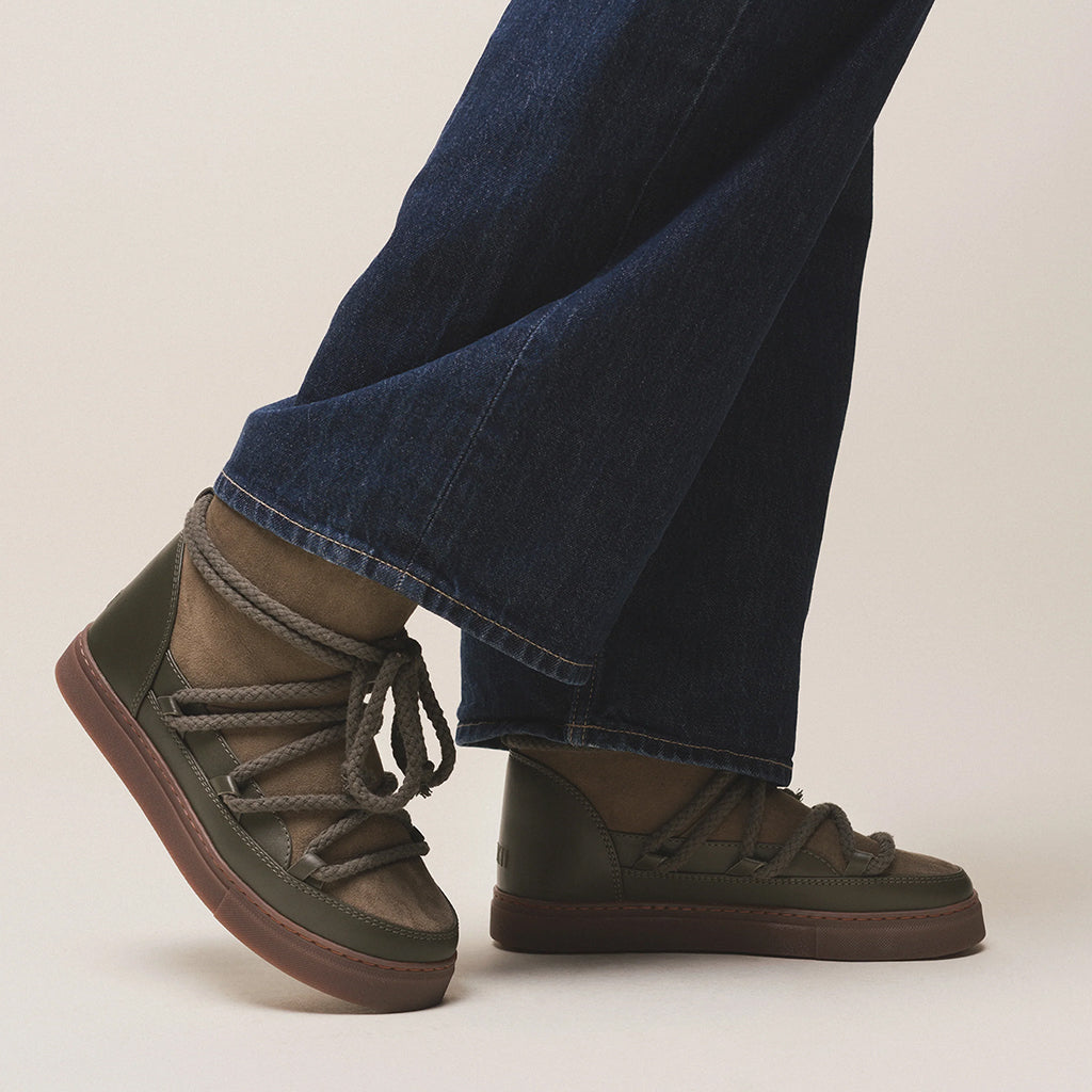 Inuikii Woman Classic Boots Olive Green