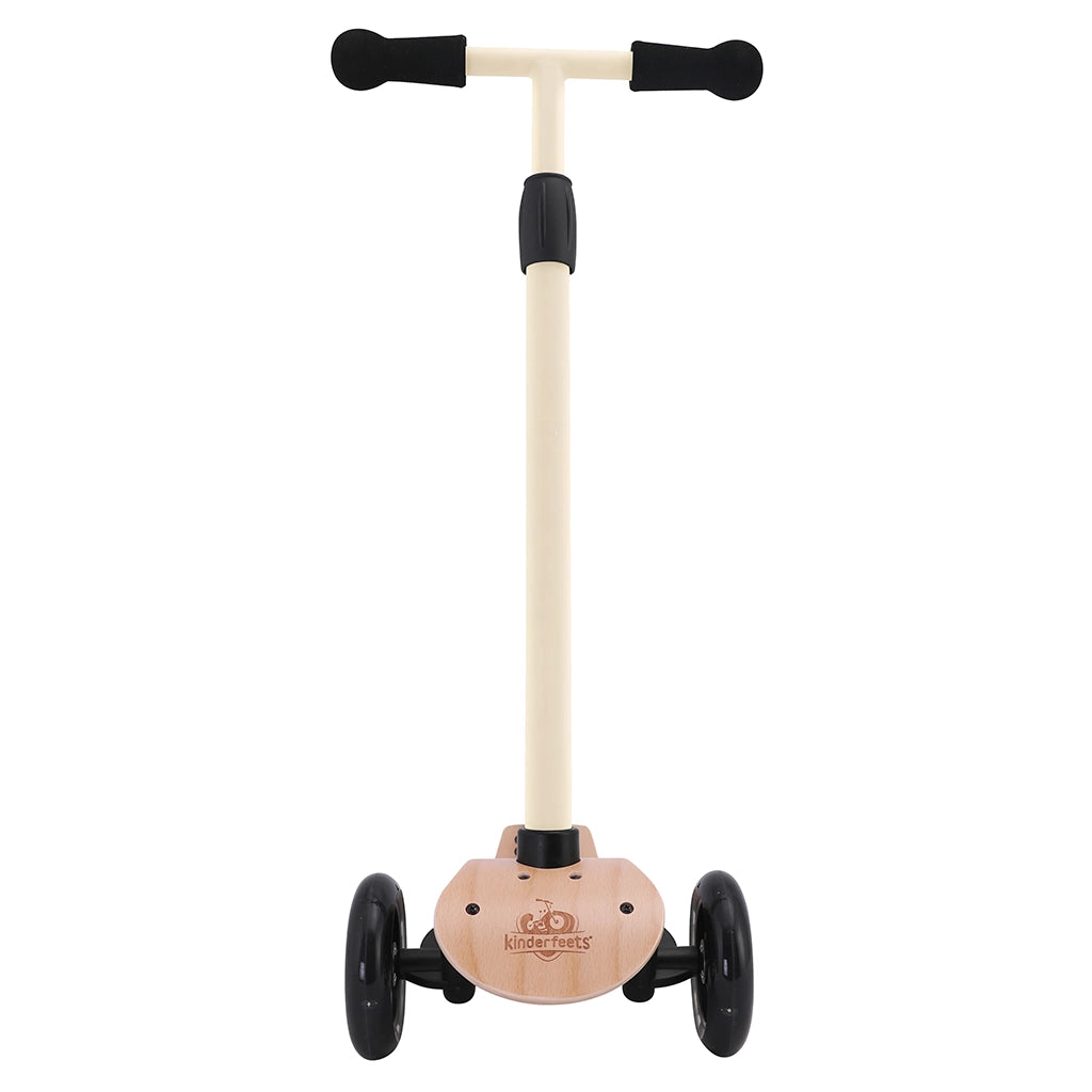 Kinderfeets Kinderscooter Cream With LED Light Up Wheels