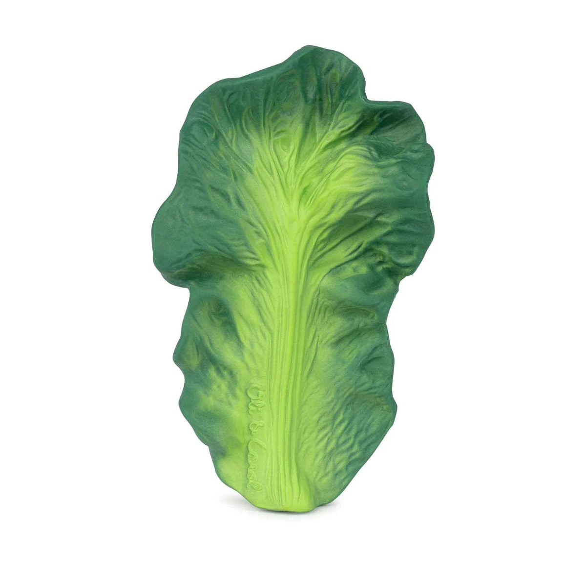 Oli&amp;Carol Natural Rubber Teething Toy Kendall the Kale