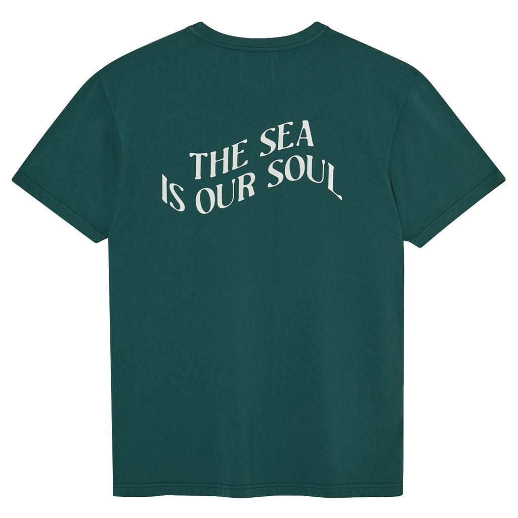 La Paz Man Dantas T-shirt Soul Sea Moss Green