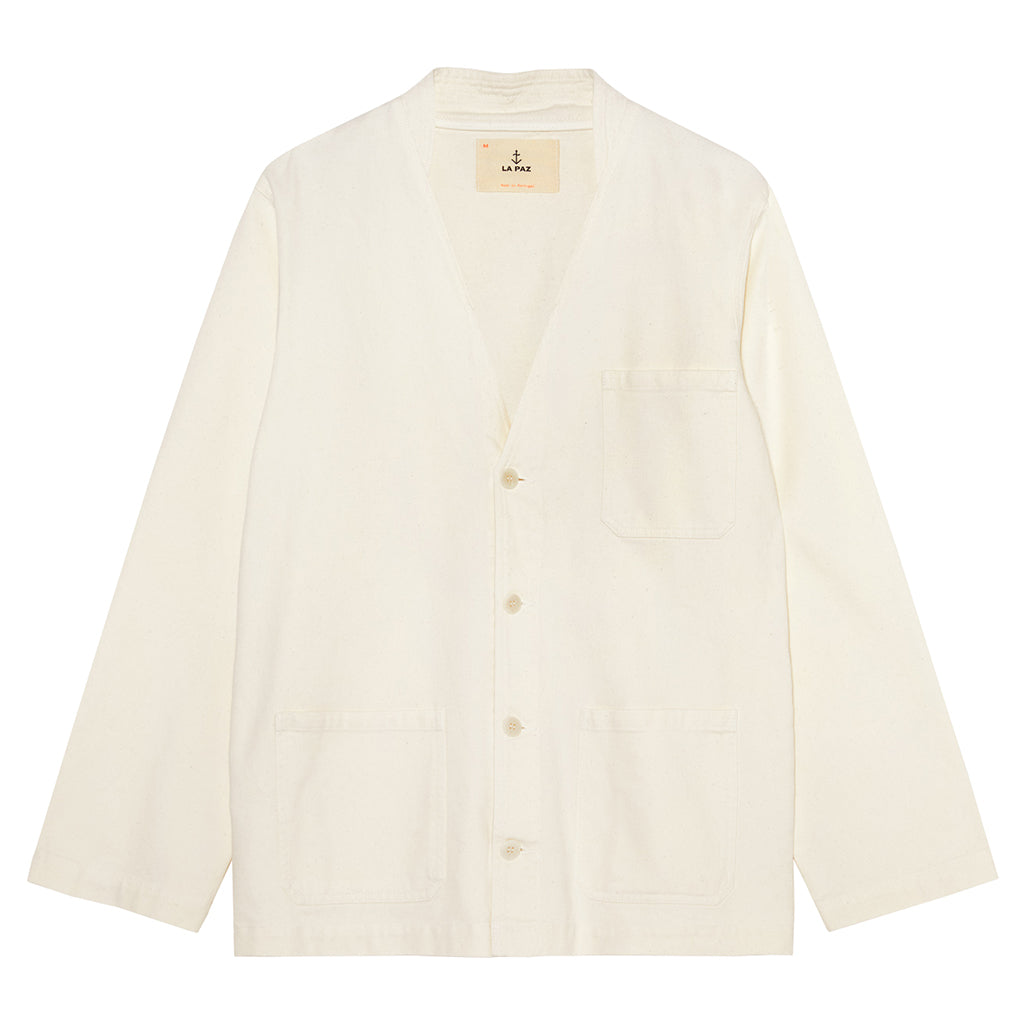 White canvas jacket on sale