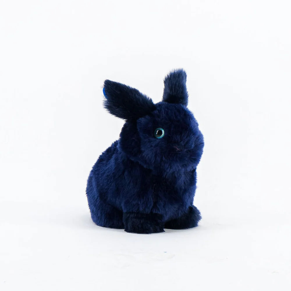 La Pelucherie My Rabbit Léon Soft Toy Marine Blue