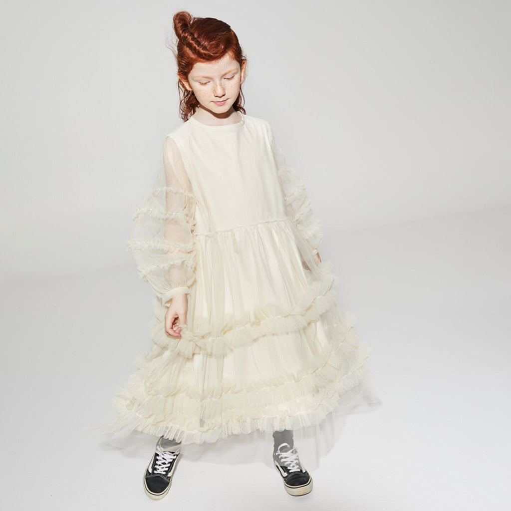 Little Creative Factory Child Gothic Dress Cream