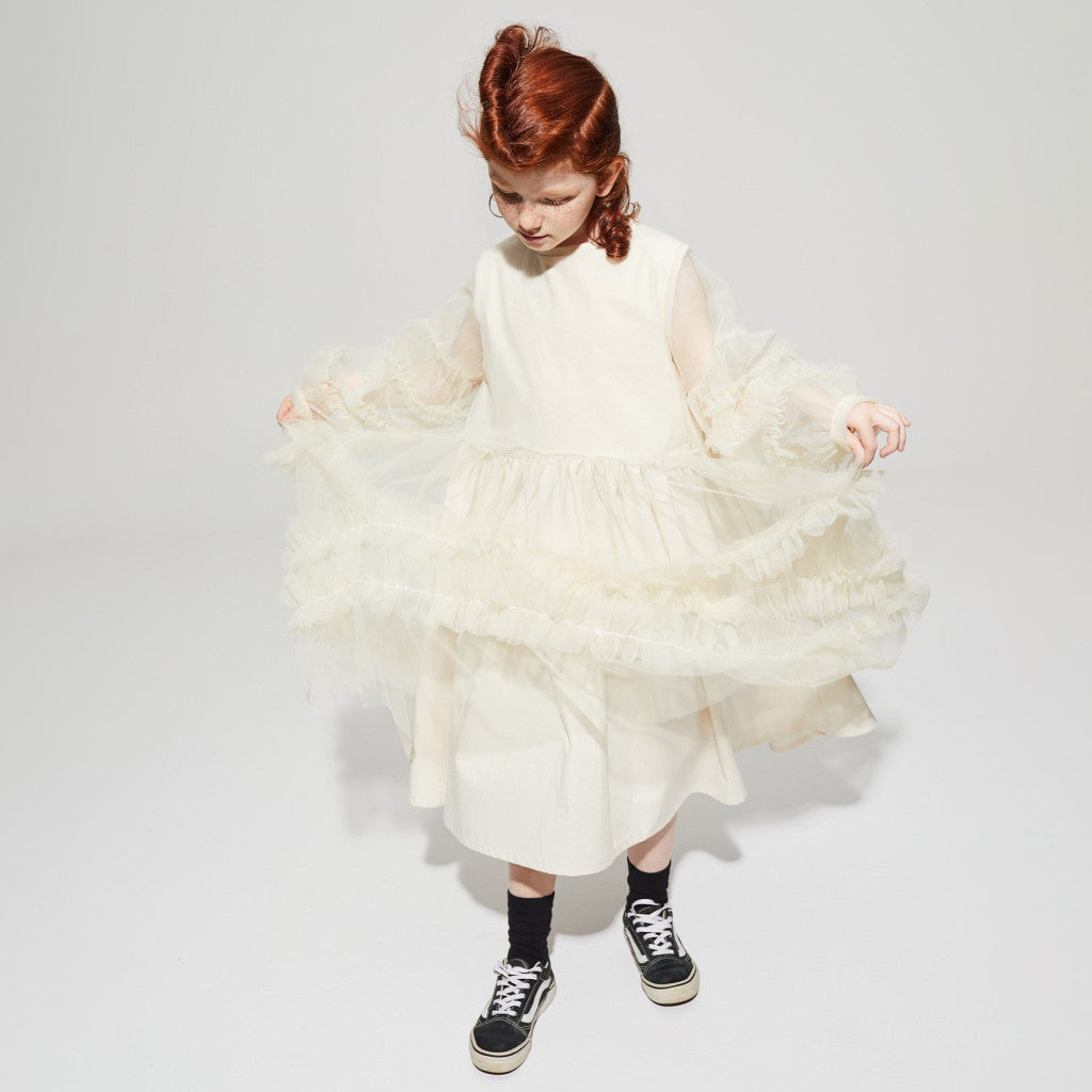 Little Creative Factory Child Gothic Dress Cream