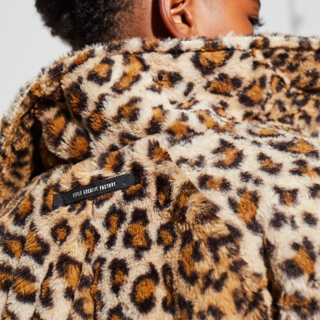 Little Creative Factory Child King's Road Coat Brown Animal Print