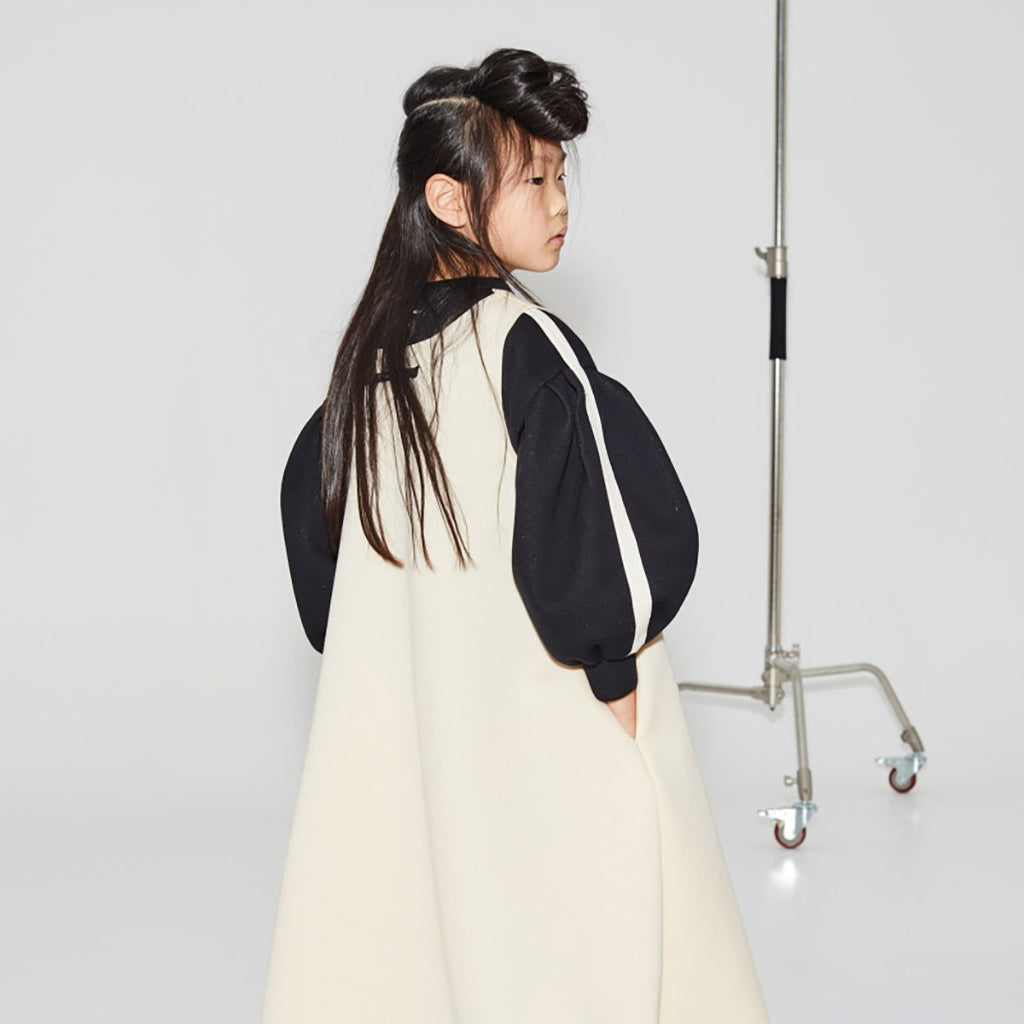 Little Creative Factory Child Neoprene Striped Balloon Sweatshirt Black