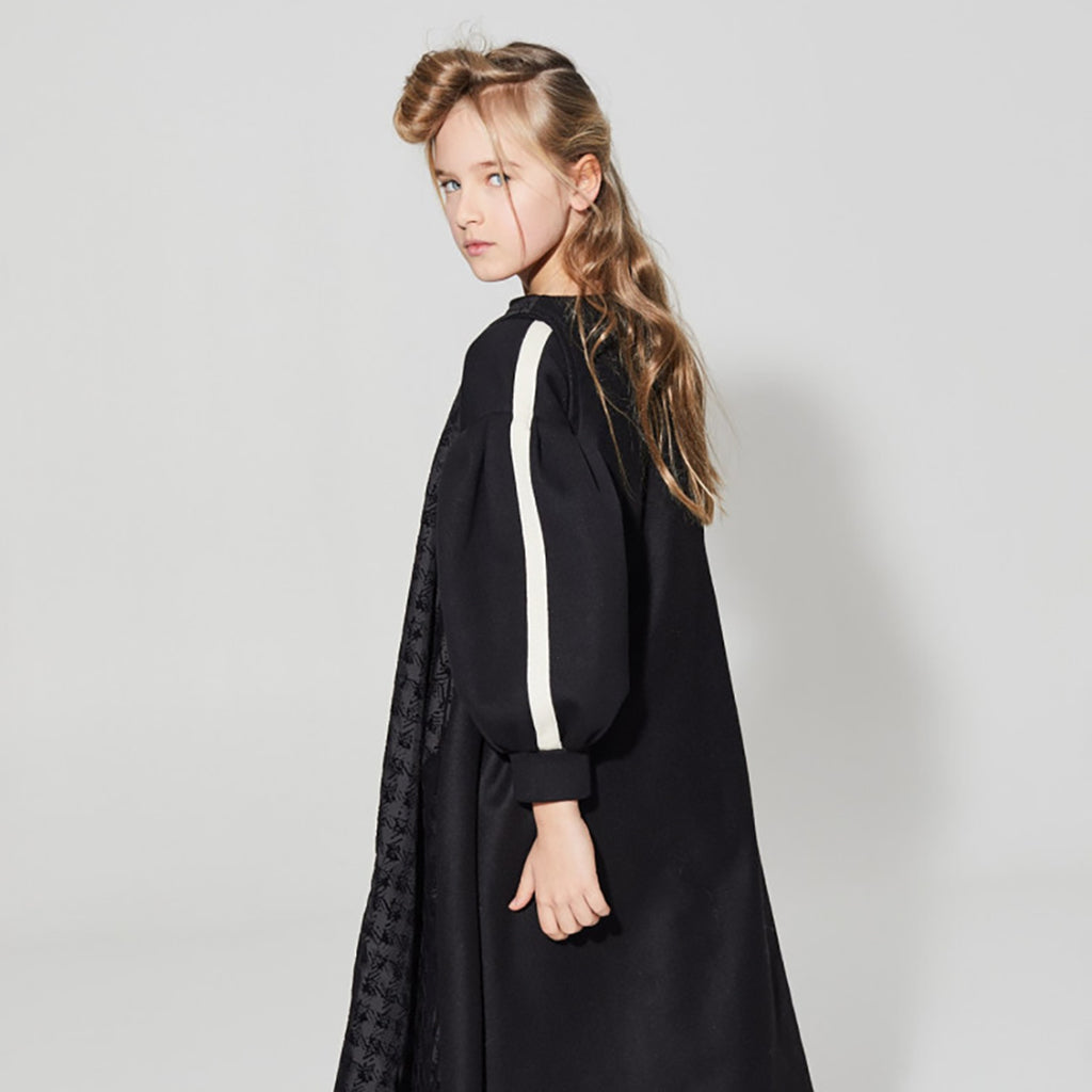 Little Creative Factory Child Neoprene Striped Balloon Sweatshirt Black