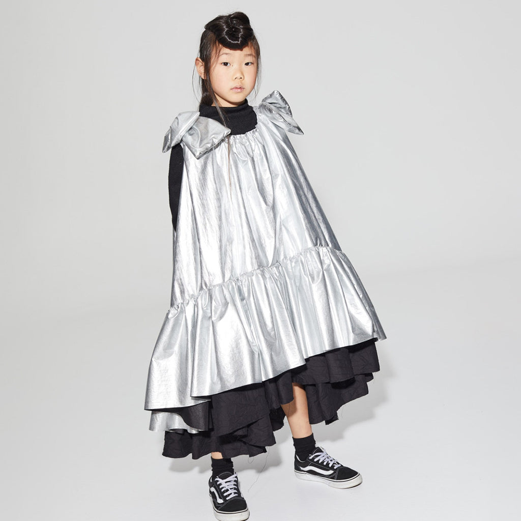 Little Creative Factory Child Rebel Dress Silver