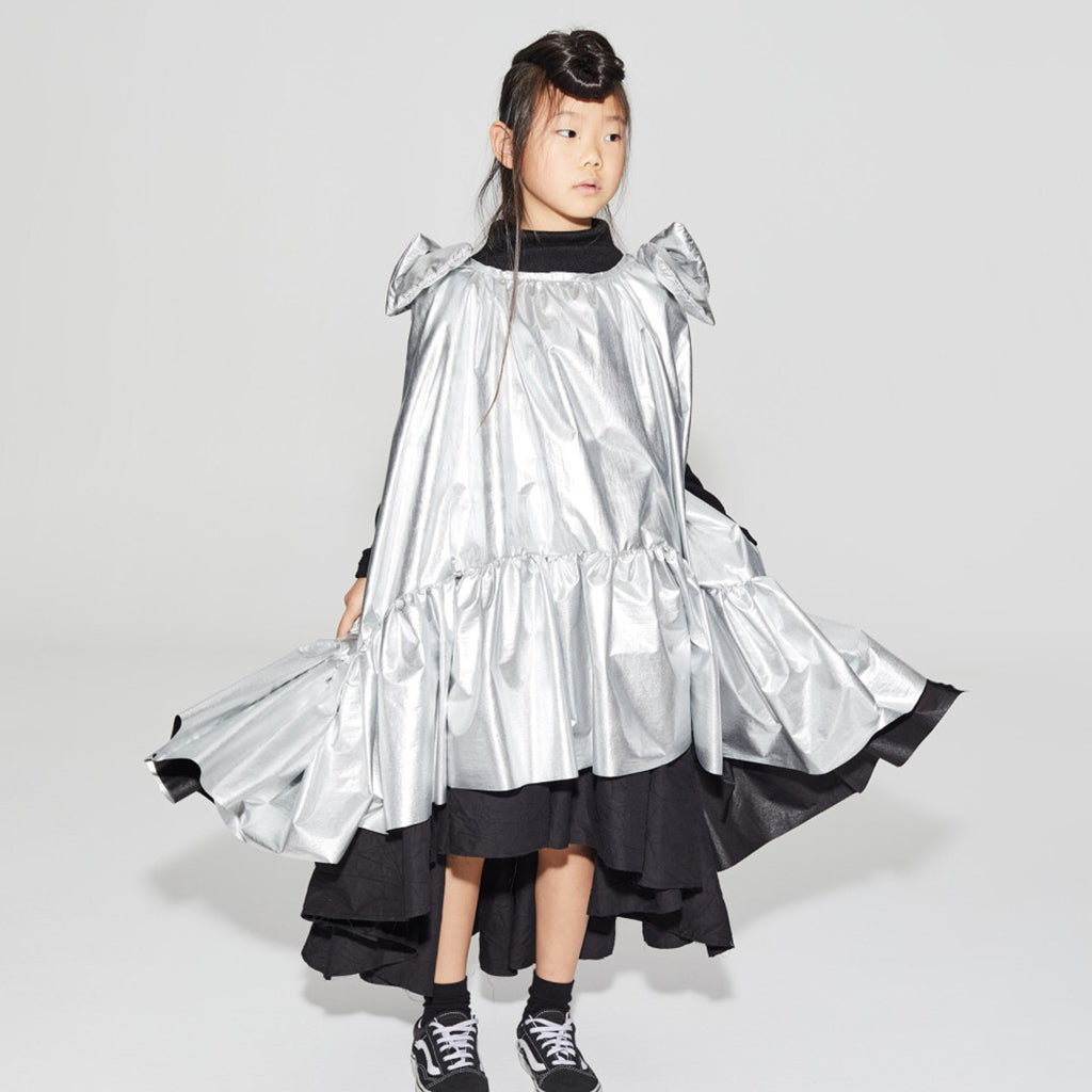 Little Creative Factory Child Rebel Dress Silver