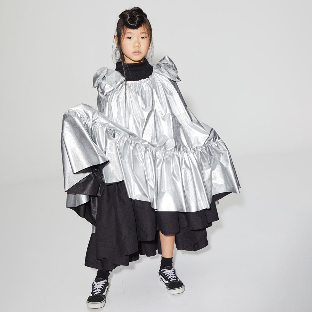 Little Creative Factory Child Rebel Dress Silver