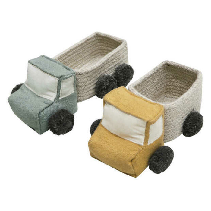 Lorena Canals Set Of Two Mini Truck Baskets