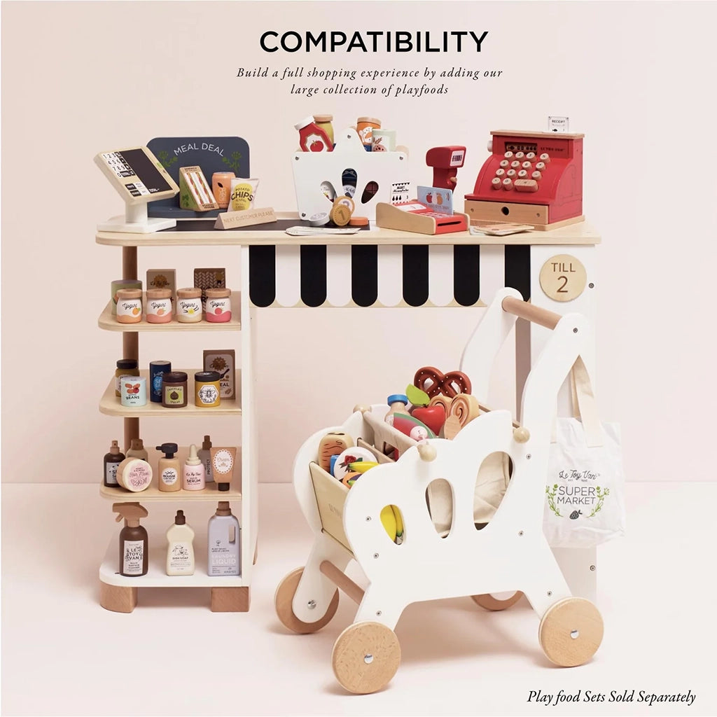 Le Toy Van Supermarket Till Checkout And Accessories