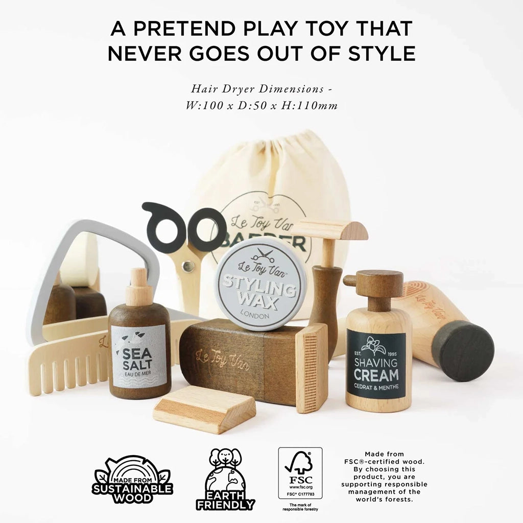 Le Toy Van Hairdresser And Barber Kit