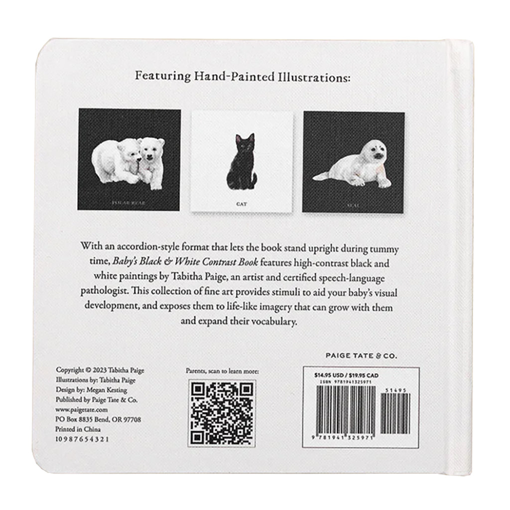 Paige Tate & Co. Baby's Black and White Contrast Book