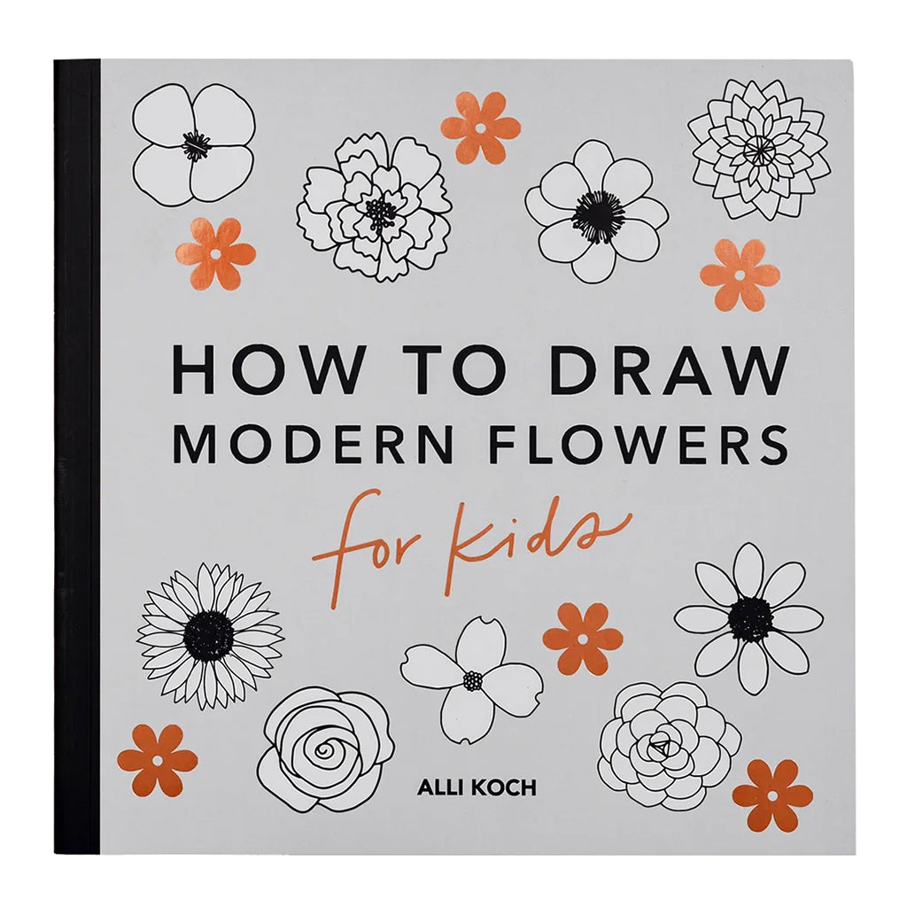 Paige Tate & Co How to Draw Modern Flowers Books for Kids