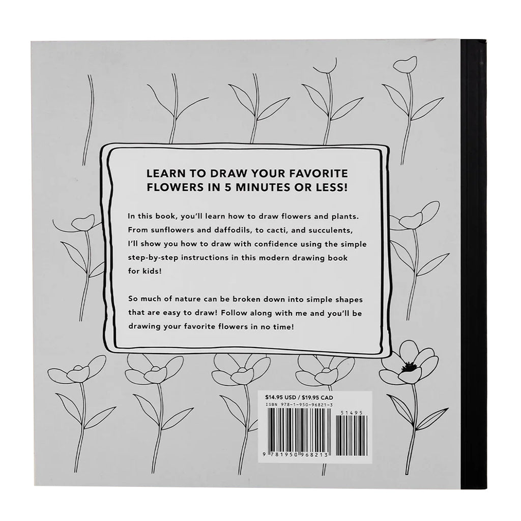 Paige Tate & Co How to Draw Modern Flowers Books for Kids