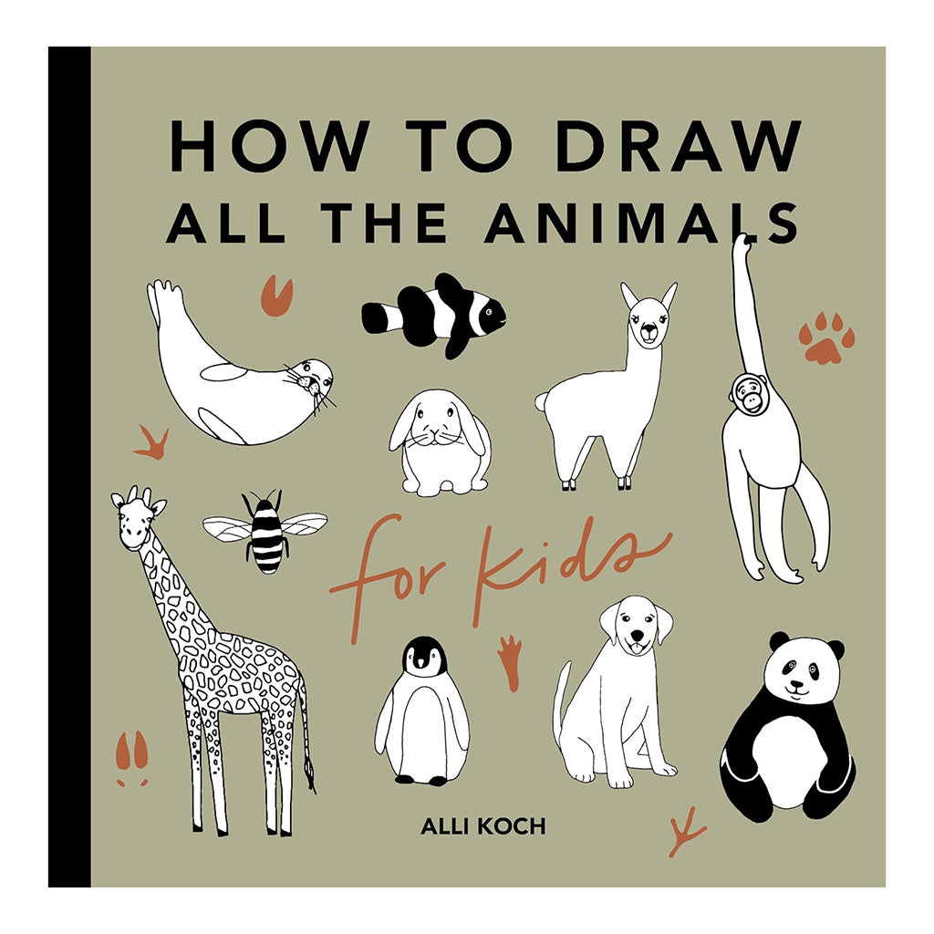 Paige Tate & Co How to Draw All The Animals Art Book for Kids