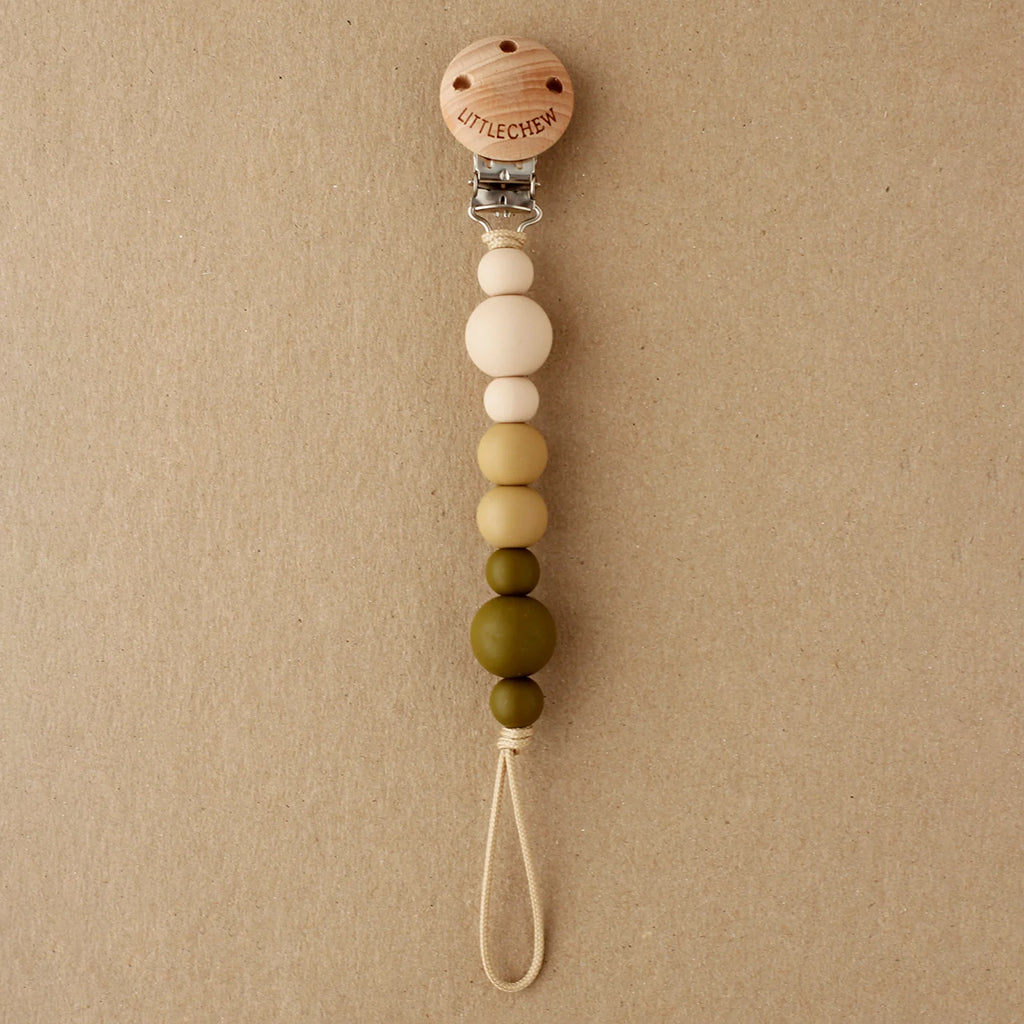 Little Chew Pacifier Clip Kira